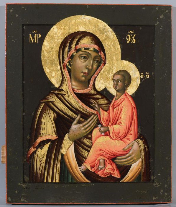 Богоматерь Тихвинская, 1702 год.